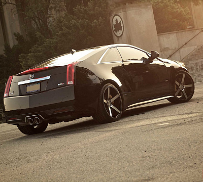 Фото дисков Vossen CV3 на Cadillac CTS II
