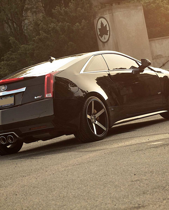 Фото дисков CV3 Алмазная проточка на Cadillac CTS II