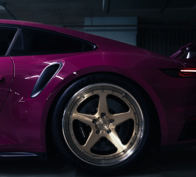 Фото дисков Strasse Wheels S5 Track на Porsche 911 VIII