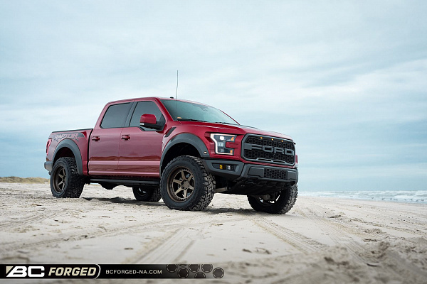 Фото дисков BC Forged LE61 // MLE61 Сатиновая бронза на Ford F-150 XIII