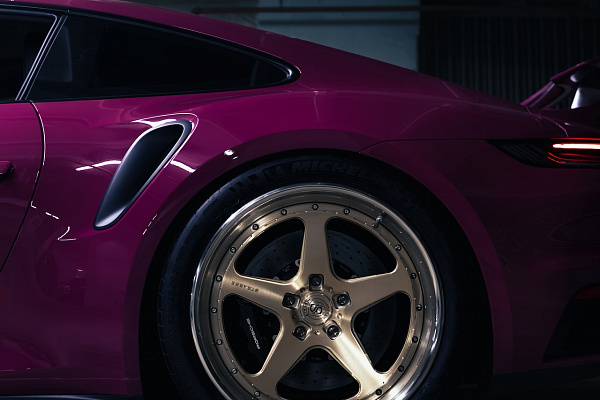 Фото дисков Strasse Wheels S5 Track Глянцевая бронза на Porsche 911 VIII