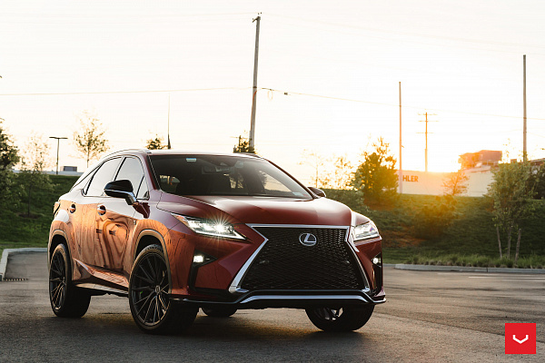 Фото дисков Vossen HF-4T Сатиновый графит на Lexus RX IV