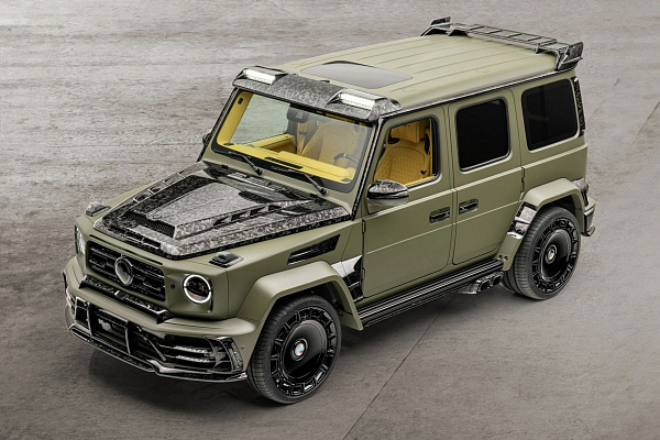 Фото дисков Mansory FD.15 Черный глянец на Mercedes-Benz G-Class III
