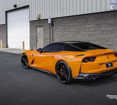 Фото дисков Vossen M-X5 на Ferrari 812