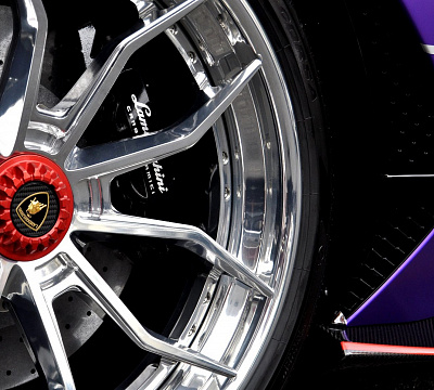 Фото дисков Anrky AN31 на Lamborghini Aventador