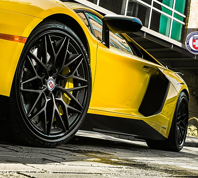 Фото дисков HRE S200 на Lamborghini Aventador