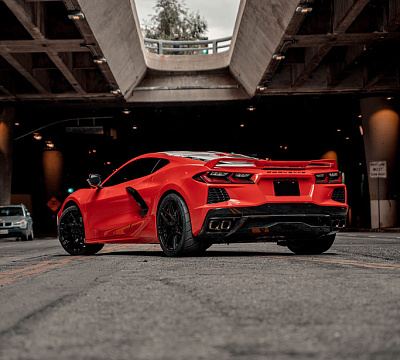 Фото дисков MRR FS01 на Chevrolet Corvette C8