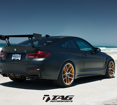 Фото дисков HRE R101 Lightweight на BMW 4/M4 (F32/F82)