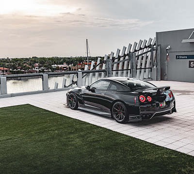 Фото дисков Vossen EVO-2R на Nissan GT-R