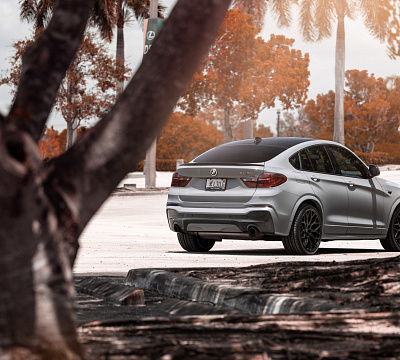 Фото дисков Vossen HF-2 на BMW X4 (F26)