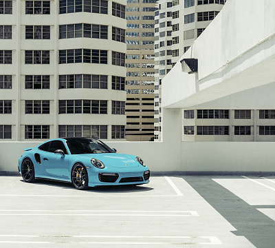 Фото дисков Vossen RS19 на Porsche 911 VIII