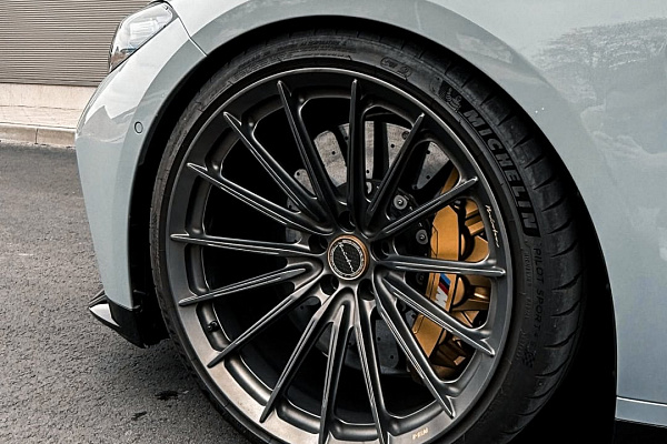 Фото дисков Brixton Forged PF15 R / RS Сатиновый темный лак на BMW 3/M3 (G2x/G80)