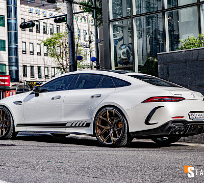 Фото дисков Vossen HF-5 на Mercedes-Benz AMG GT I