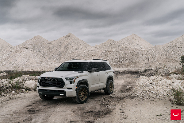 Фото дисков Vossen HFX-1 (6-Lug) Сатиновая бронза на Toyota Sequoia III