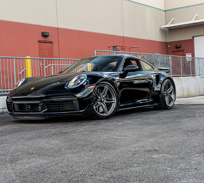 Фото дисков HRE P107SC на Porsche 911 VIII