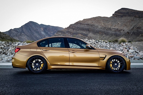 Фото дисков HRE FF04 Черный сатин на BMW 3/M3 (F3x/F80)