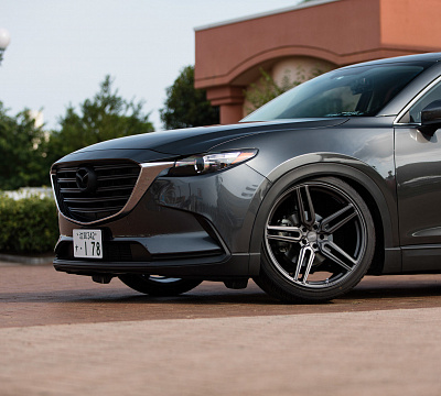 Фото дисков Vossen HF-1 на Mazda CX-9 II