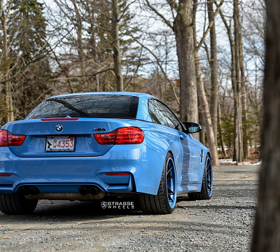 Фото дисков Strasse Wheels SV1 Deep Concave FS на BMW 4/M4 (F32/F82)