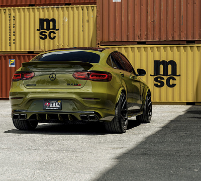 Фото дисков Vossen HF-5 на Mercedes-Benz GLC (X253, C253)