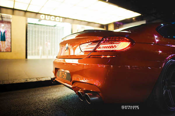 Фото дисков Strasse Wheels SP5R Deep Concave Черный сатин на BMW 6/M6 (F06/F13/F12)