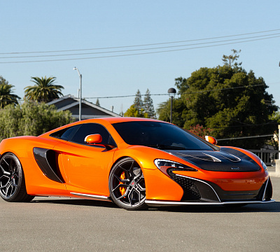 Фото дисков Vossen EVO-3 на McLaren 650S