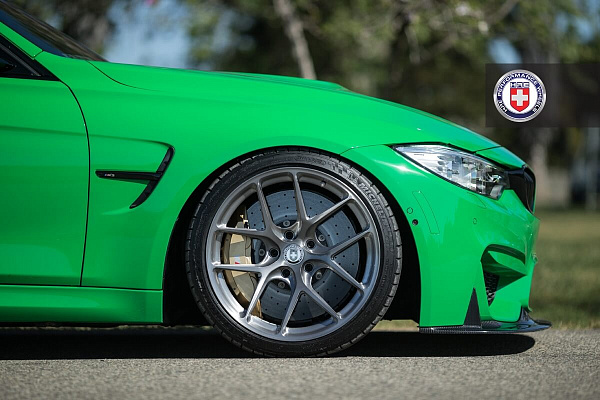 Фото дисков HRE R101 Глянцевый тонированный лак на BMW 3/M3 (F3x/F80)