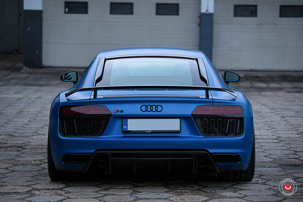 Фото дисков Vossen CG-209T (3-Piece) Сатиновый графит на Audi R8 (4S)