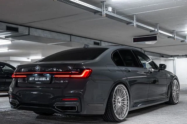 Фото дисков ST Wheels ST3 Полированный лак на BMW 7 (G11/G12)