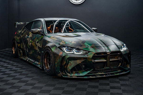 Фото дисков Brixton Forged TR14 AERO1 Матовый графит на BMW 4/M4 (G22/G82)