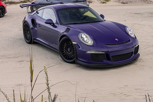 Фото дисков Brixton Forged TR20 Черный сатин на Porsche 911 VII