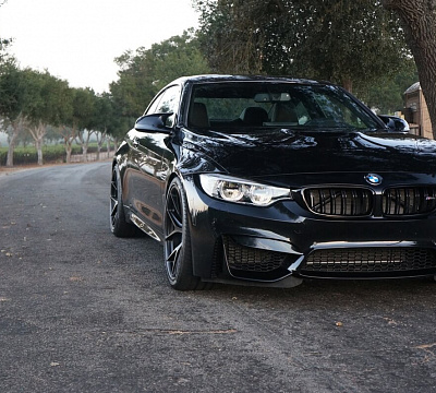 Фото дисков HRE P101 на BMW 4/M4 (F32/F82)