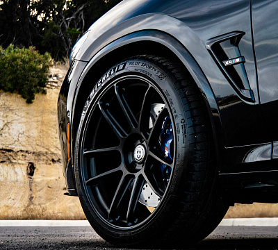 Фото дисков HRE RC104 на BMW X4/X4 M (G02/F98)