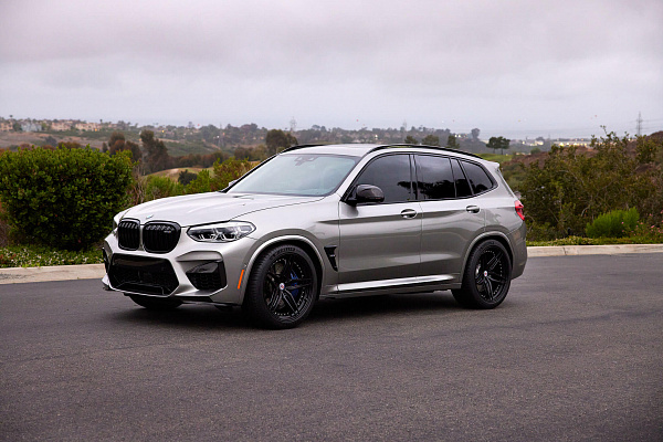 Фото дисков HRE S107SC Черный сатин на BMW X3/X3 M (G01/F97)