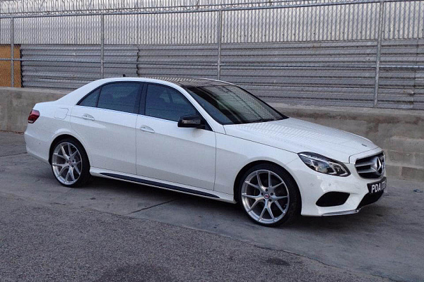 Фото дисков HRE P101 Глянцевый лак на Mercedes-Benz E-Class (W212, S212, C207)