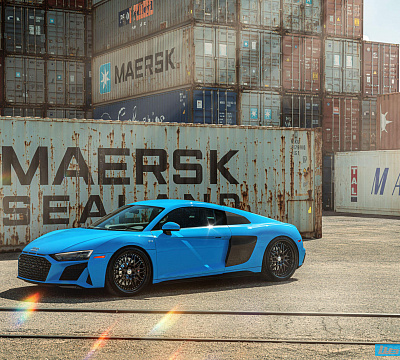 Фото дисков HRE 540C на Audi R8 (4S)