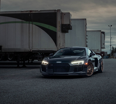 Фото дисков Brixton Forged VL4 на Audi R8 (4S)