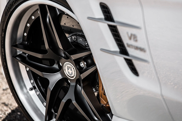 Фото дисков HRE S107 Черный сатин на Mercedes-Benz SL (R231)
