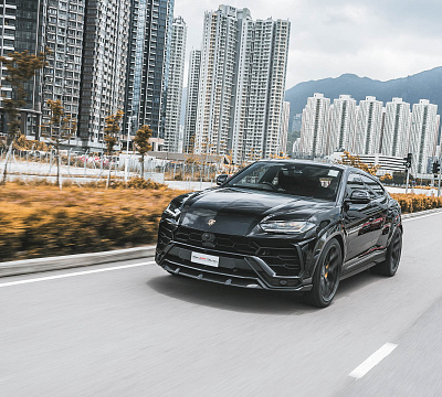 Фото дисков Brixton Forged PF7 на Lamborghini Urus