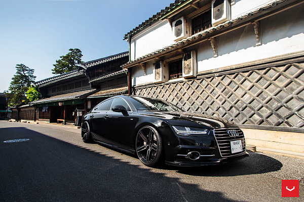 Фото дисков Vossen HF-1 Алмазная проточка на Audi A/RS 7 (4G)