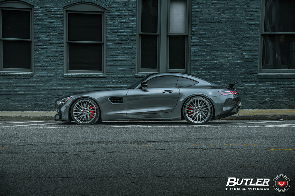 Фото дисков Vossen EVO-6T Глянцевый лак на Mercedes-Benz AMG GT I