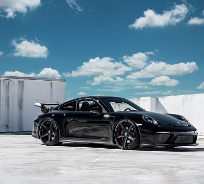 Фото дисков Anrky AN38 на Porsche 911 VII