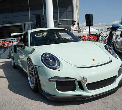 Фото дисков Brixton Forged TR08 на Porsche 911 VII