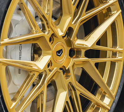 Фото дисков Vossen EVO-5 на Porsche Taycan I