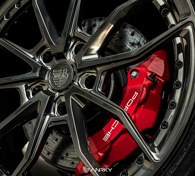 Фото дисков Anrky AN21 на Porsche 911 VIII