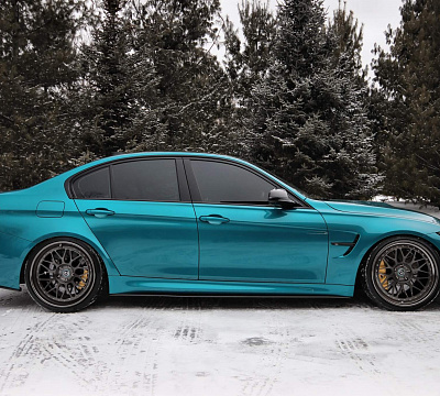 Фото дисков HRE 300 на BMW 3/M3 (F3x/F80)