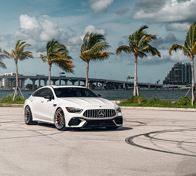 Фото дисков Vossen M-X4T (3-Piece) на Mercedes-Benz AMG GT I