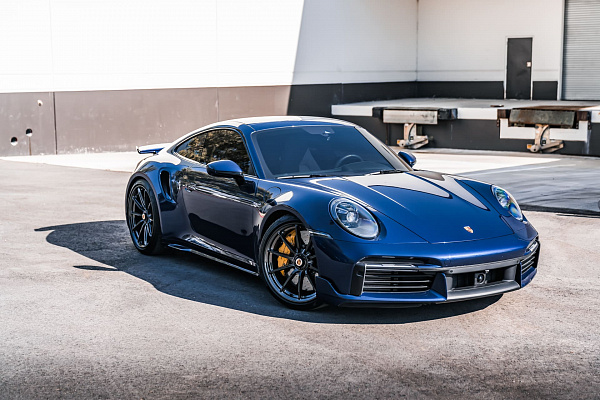 Фото дисков Brixton Forged R11-R Глянцевый темный лак на Porsche 911 VIII