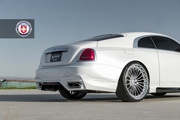Фото дисков HRE S209H Полированный лак на Rolls-Royce Wraith