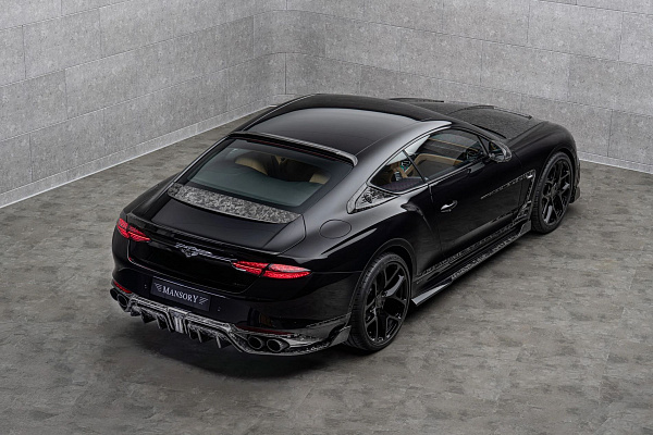 Фото дисков Mansory BY.5 Черный глянец на Bentley Continental GT IV