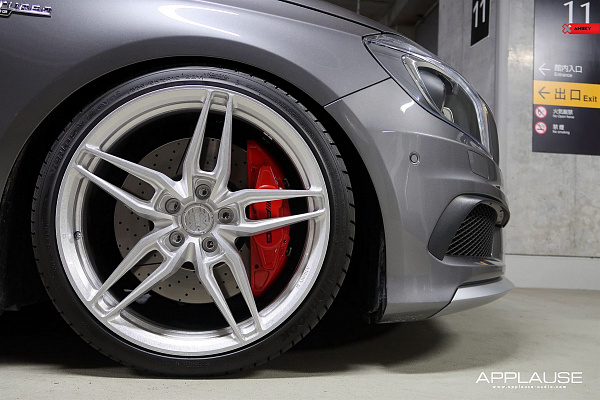 Фото дисков Anrky AN17 Серебро на Mercedes-Benz A-Class (W176)